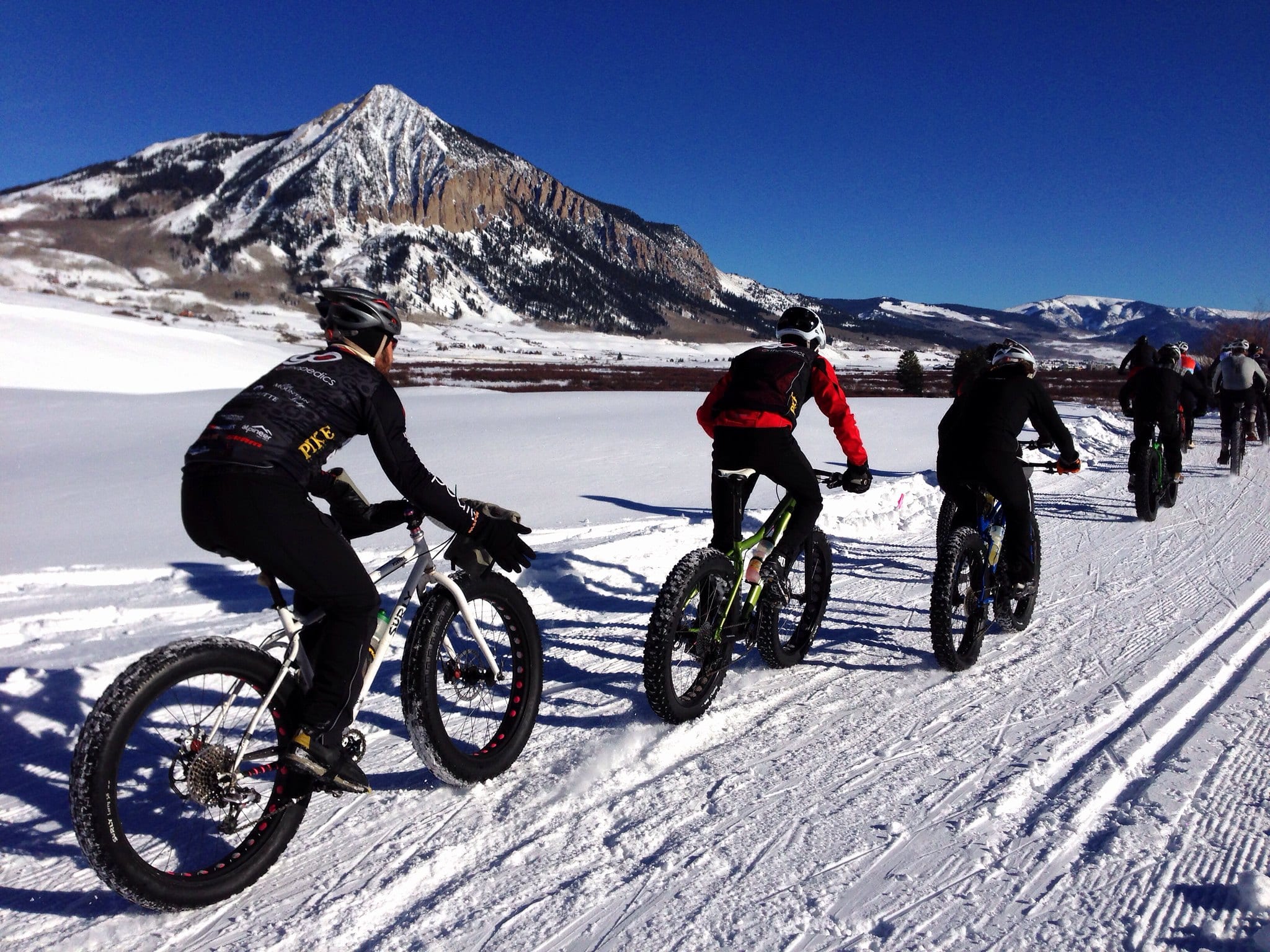 image of fat biking in crested butte