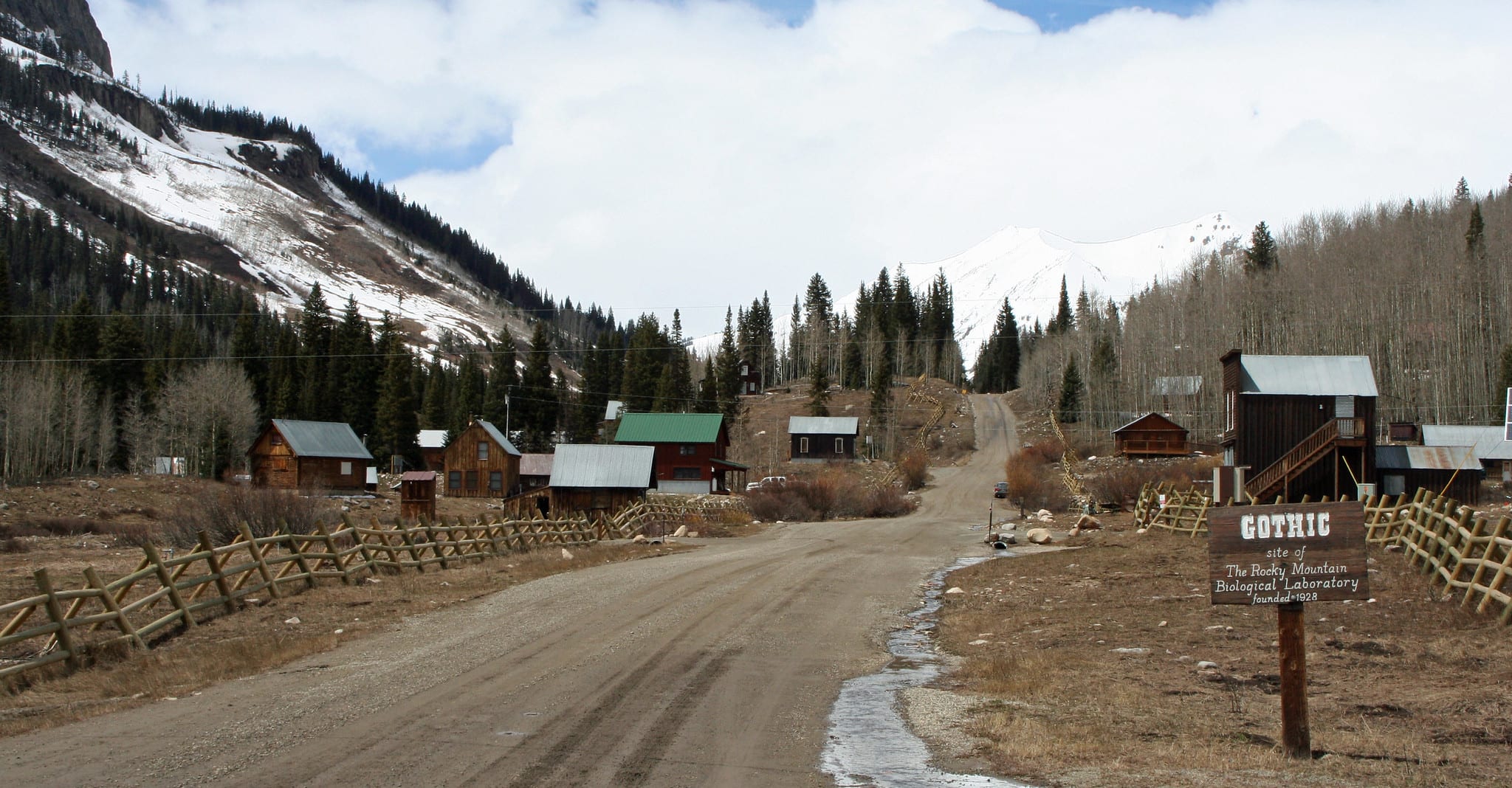 image of ghost town of gothic