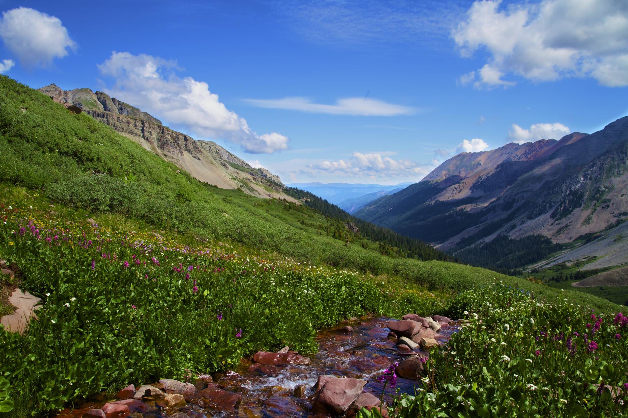 image of hiking in crested butte