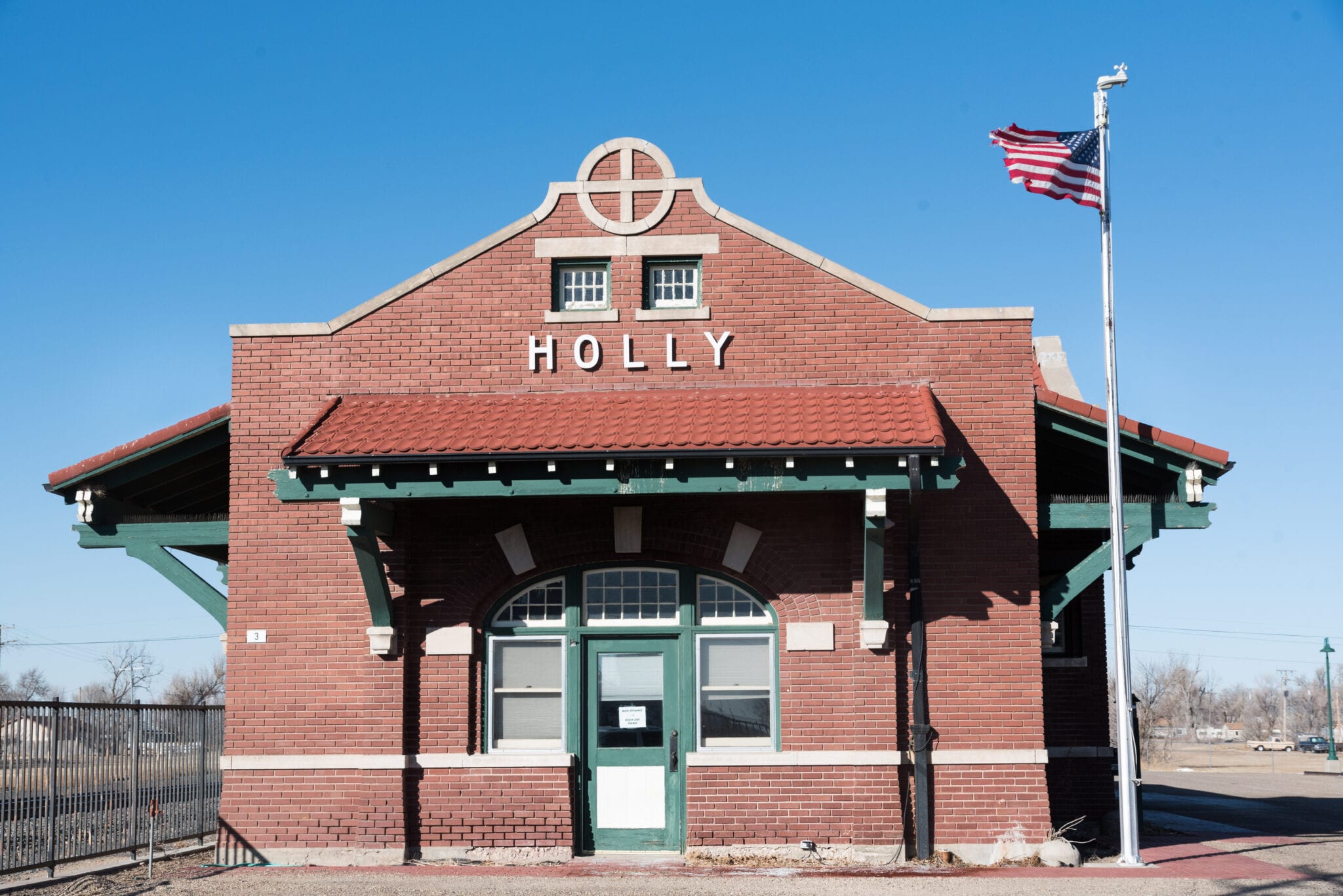 image of holly train depot