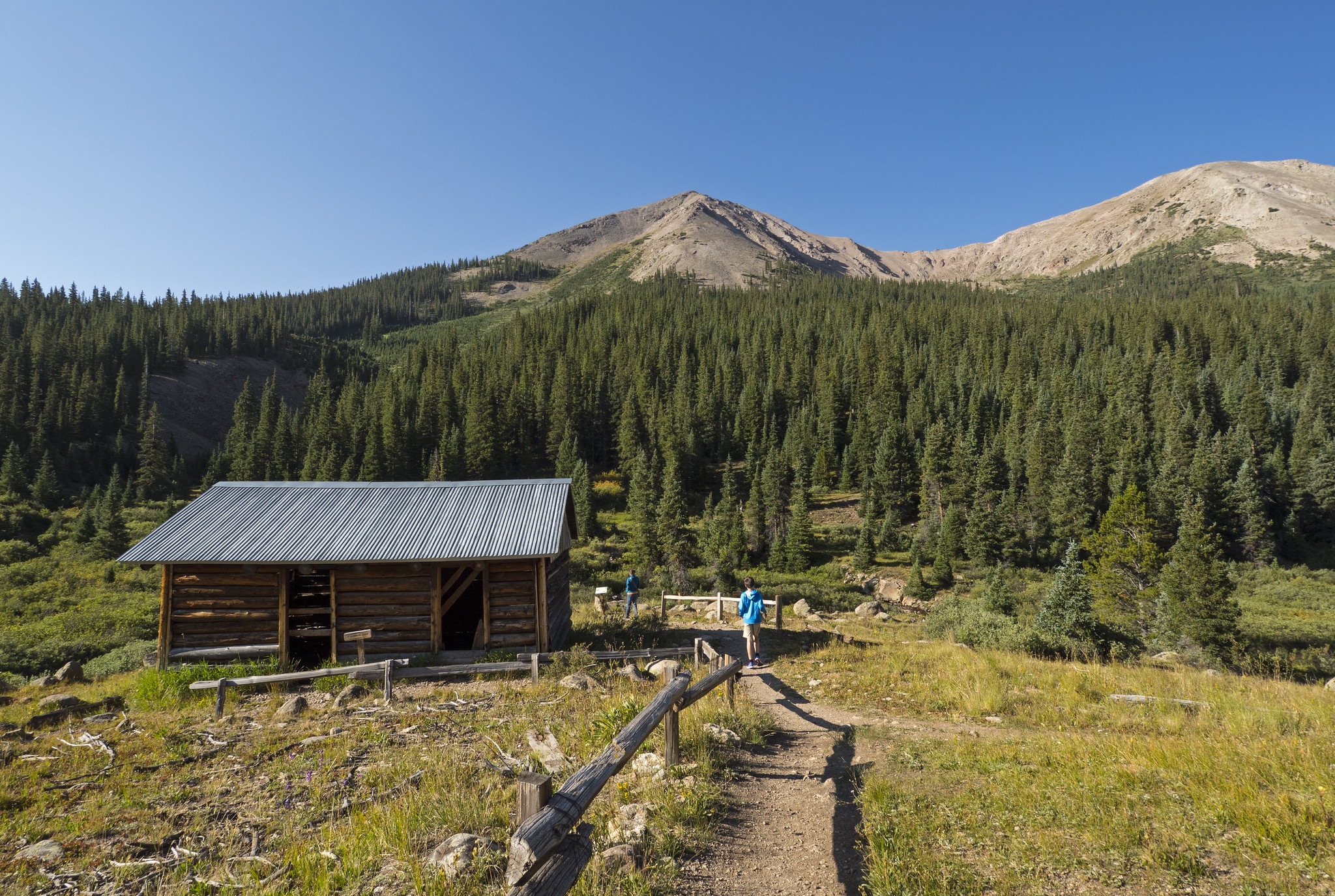 image of independence ghost town