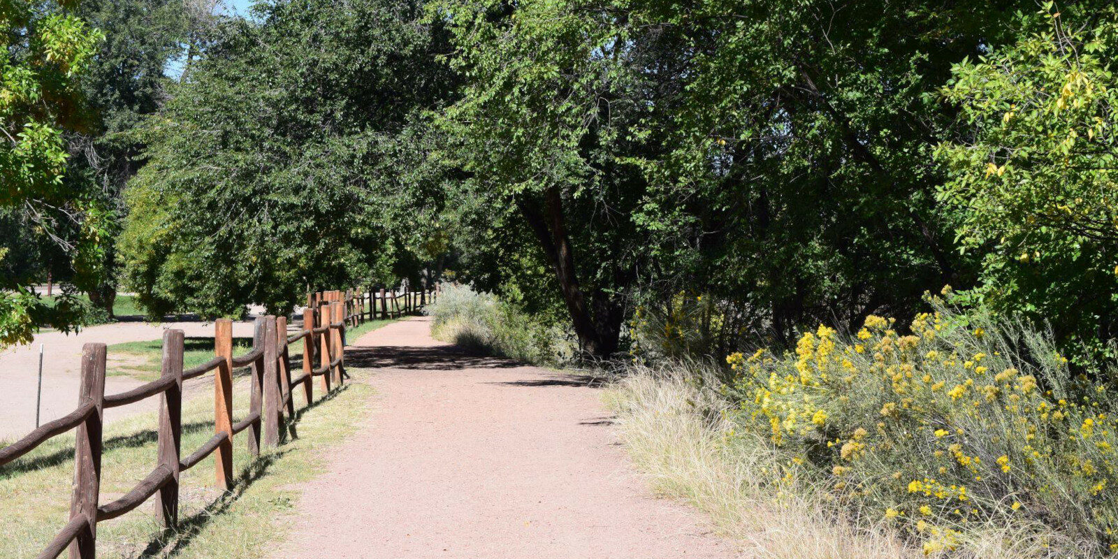 Image of a trail at the John Griffin Regional Park in Canon City, Colorado