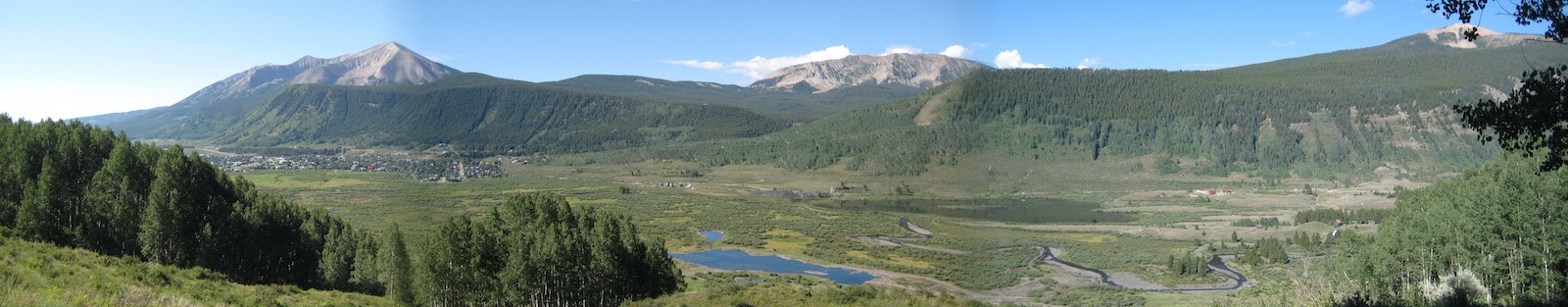 Lupin Trail Crested Butte Aerial View