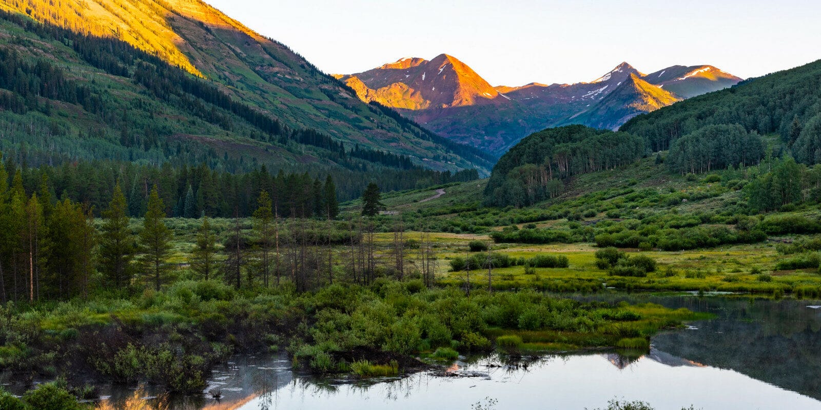 Image of the Oh Be Joyful Recreation Area and Campground in Crested Butte, Colorado