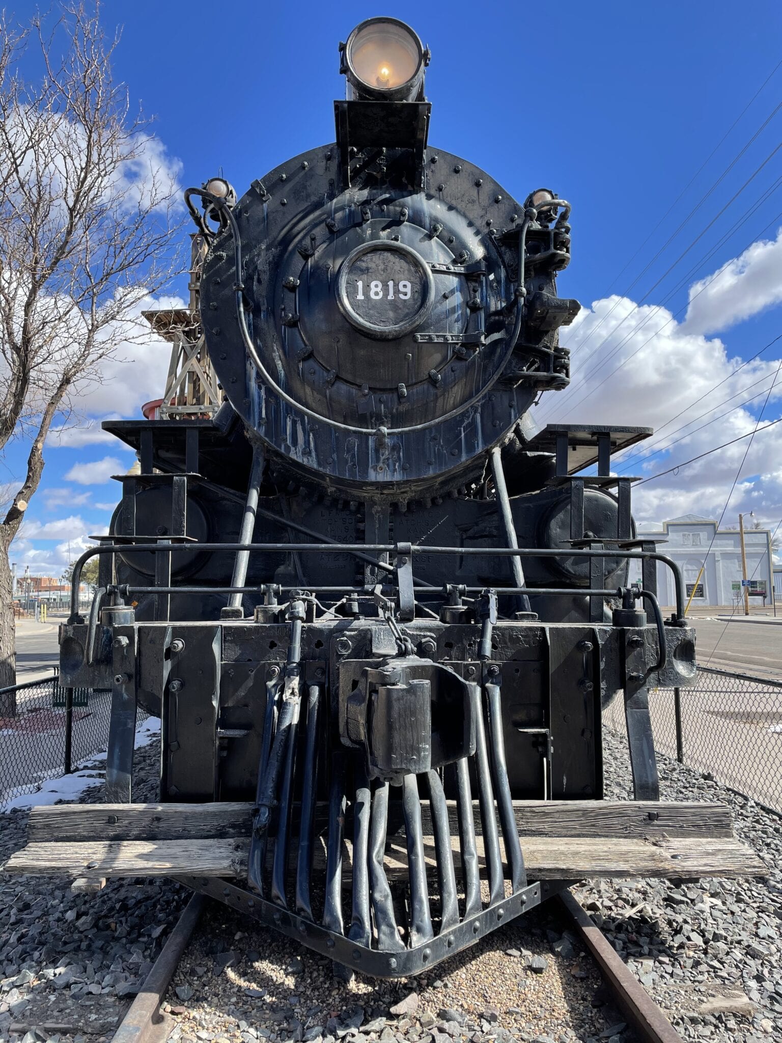 image of steam engine in lamar