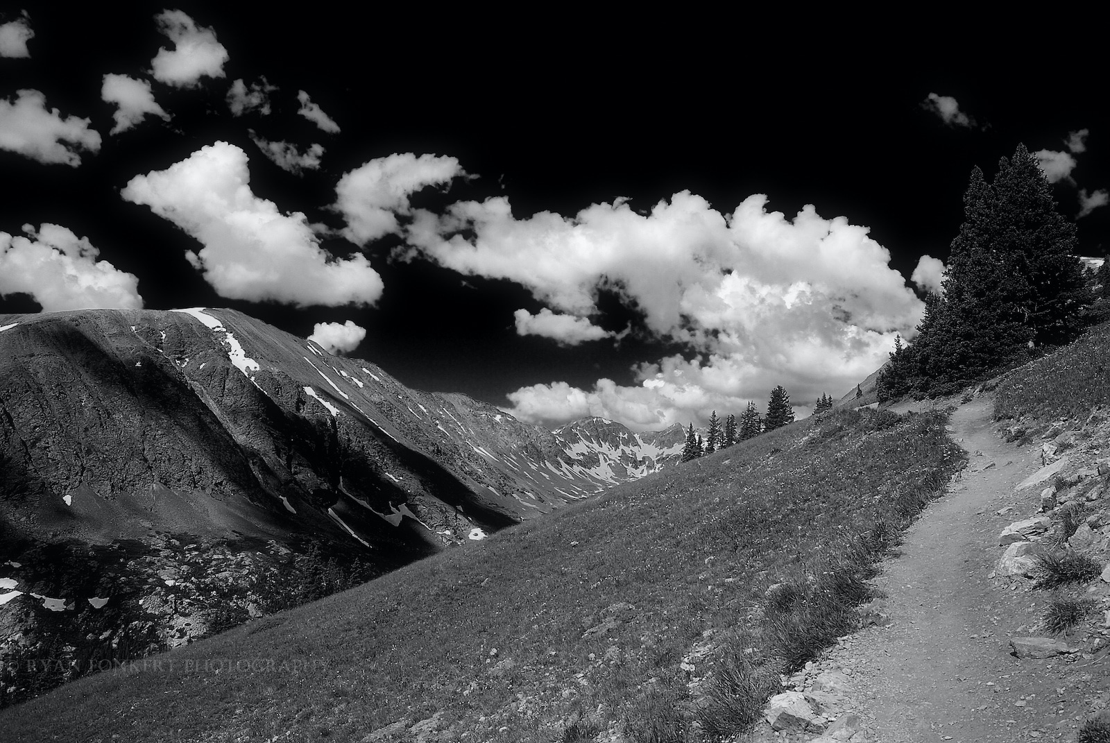 Quandary Peak Hiking Trail Colorado