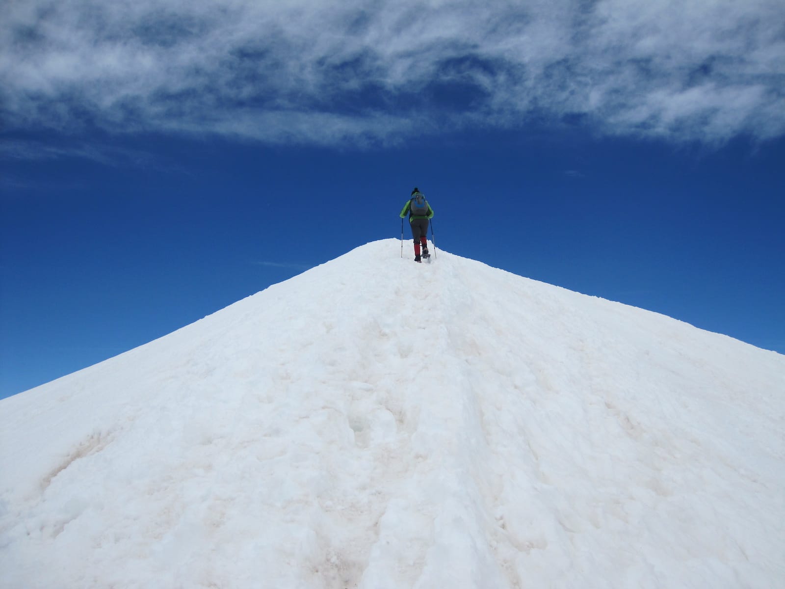 Quandary Peak Hiking Trail Snowshoeing