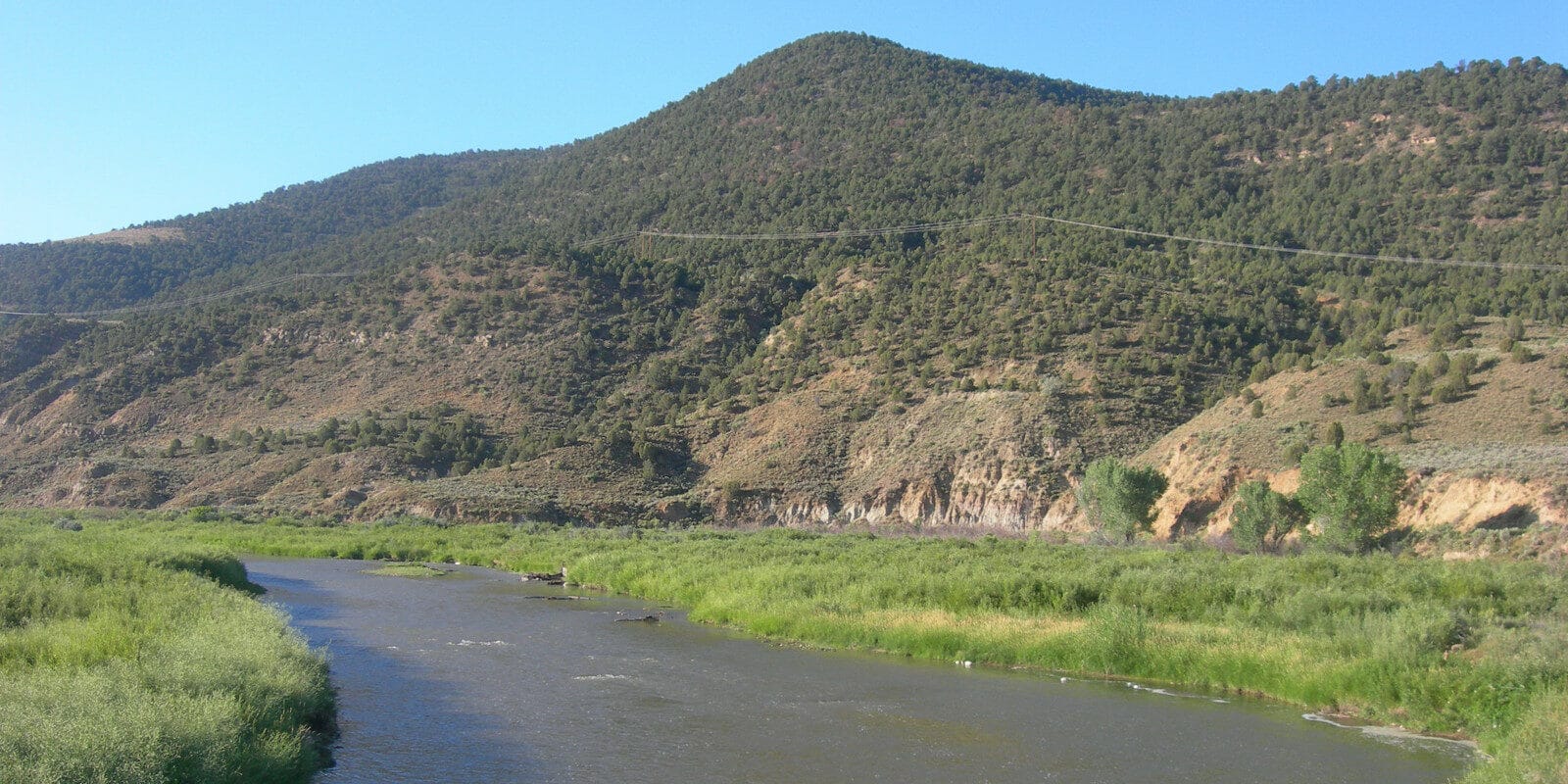 Image of the White River at the Rio Blanco SWA in Meeker, Colorado