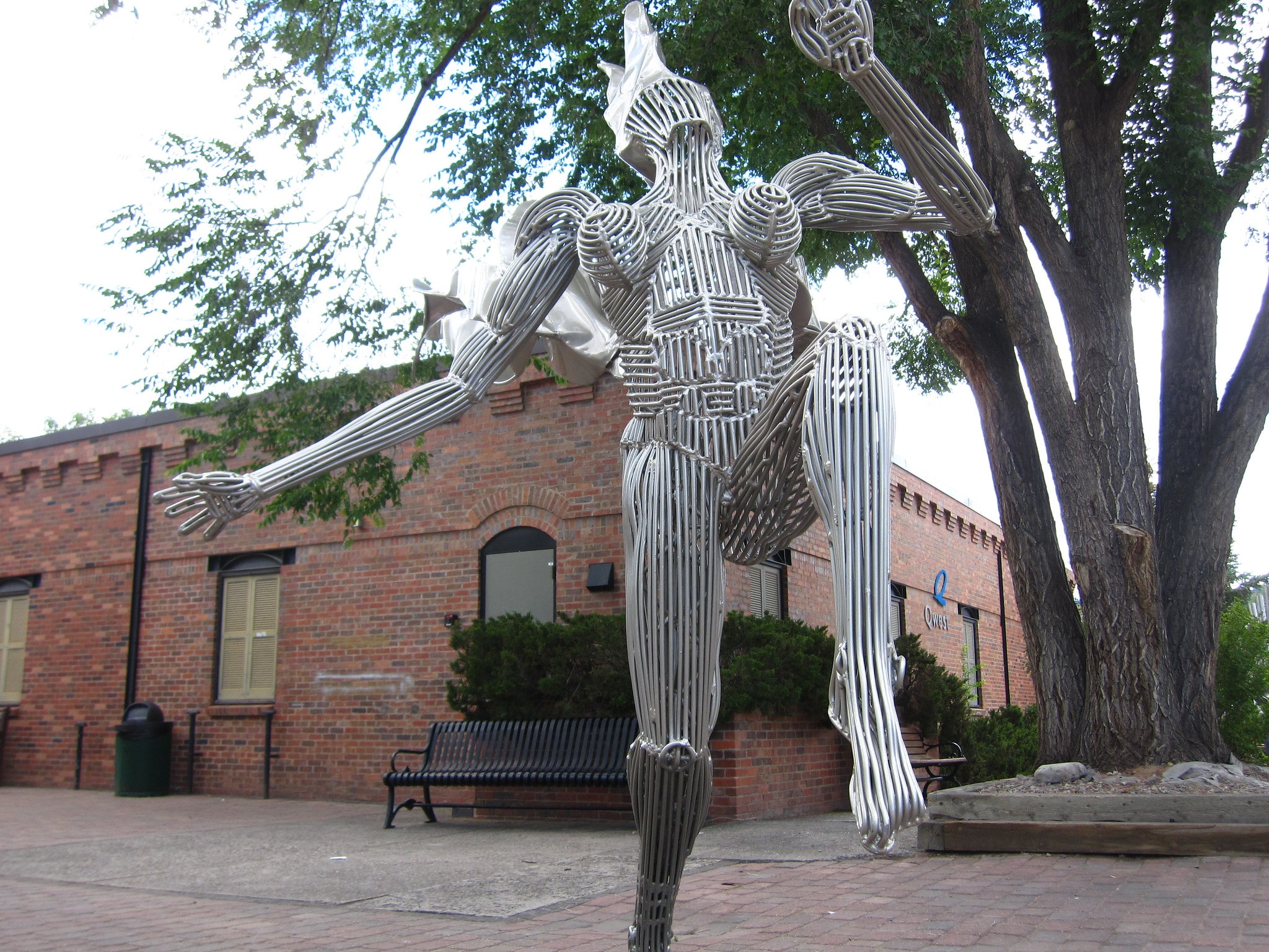 image of sculpture in downtown carbondale