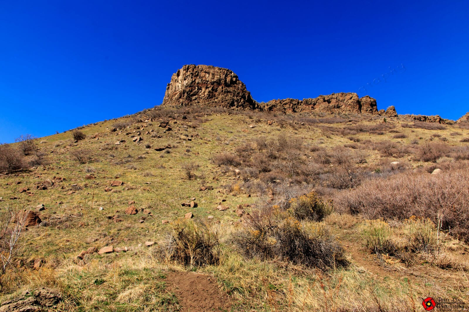 Image of the South Table Mountain in Golden, Colorado