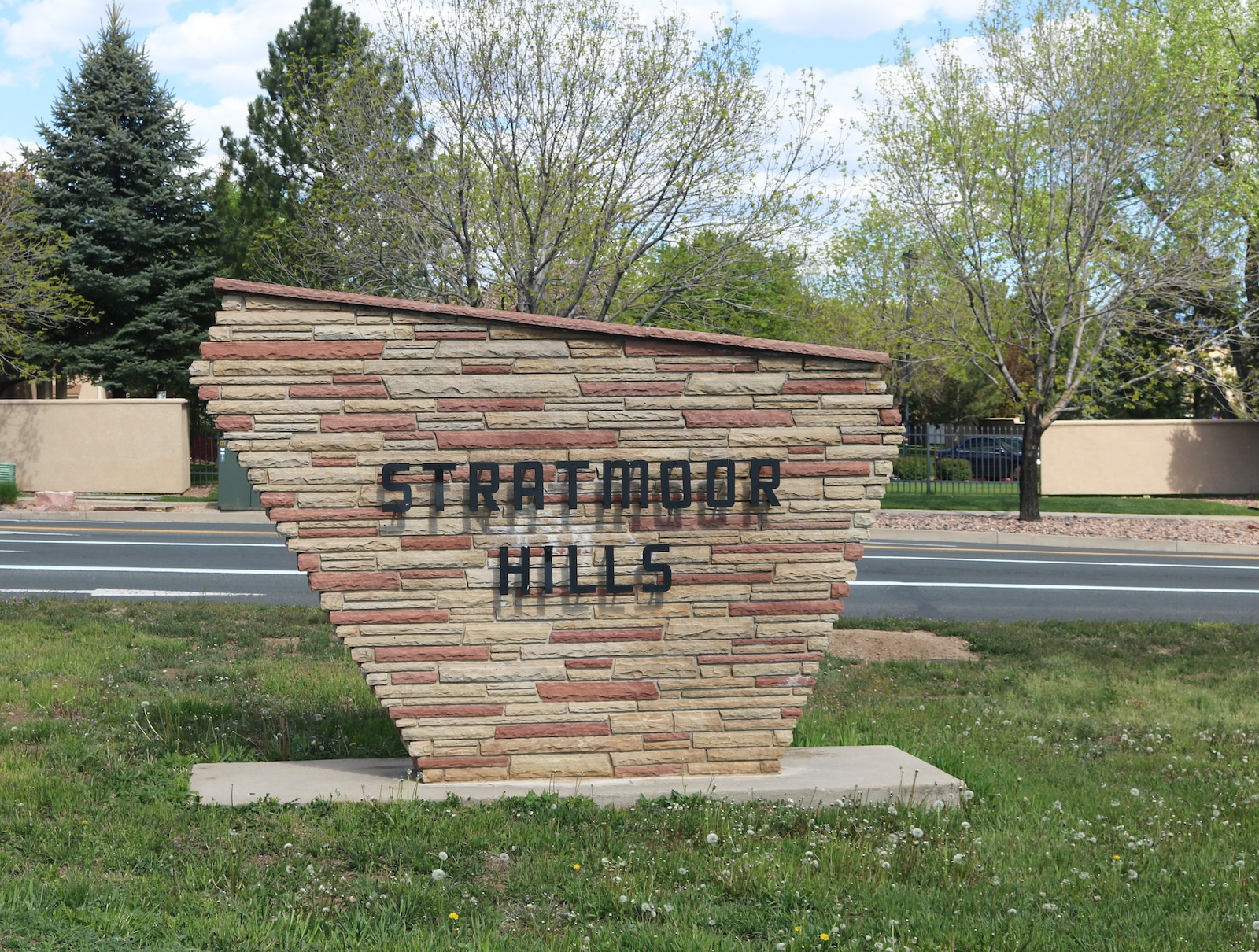 Stratmoor Colorado Stratmoor Hills Sign