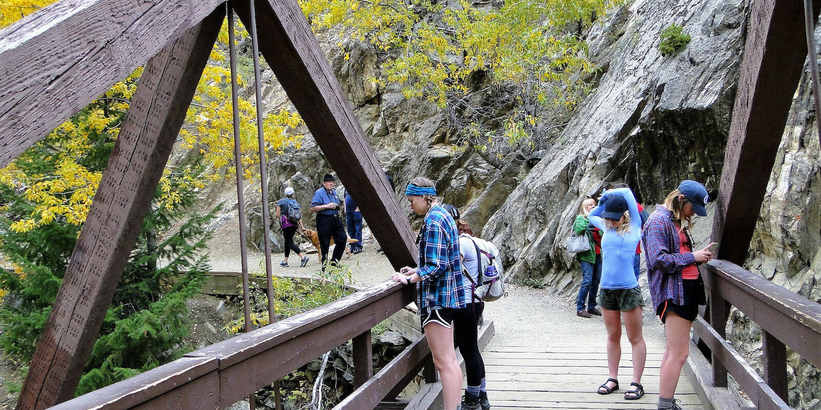 Fish Creek Falls Hiking Trail Steamboat Springs CO