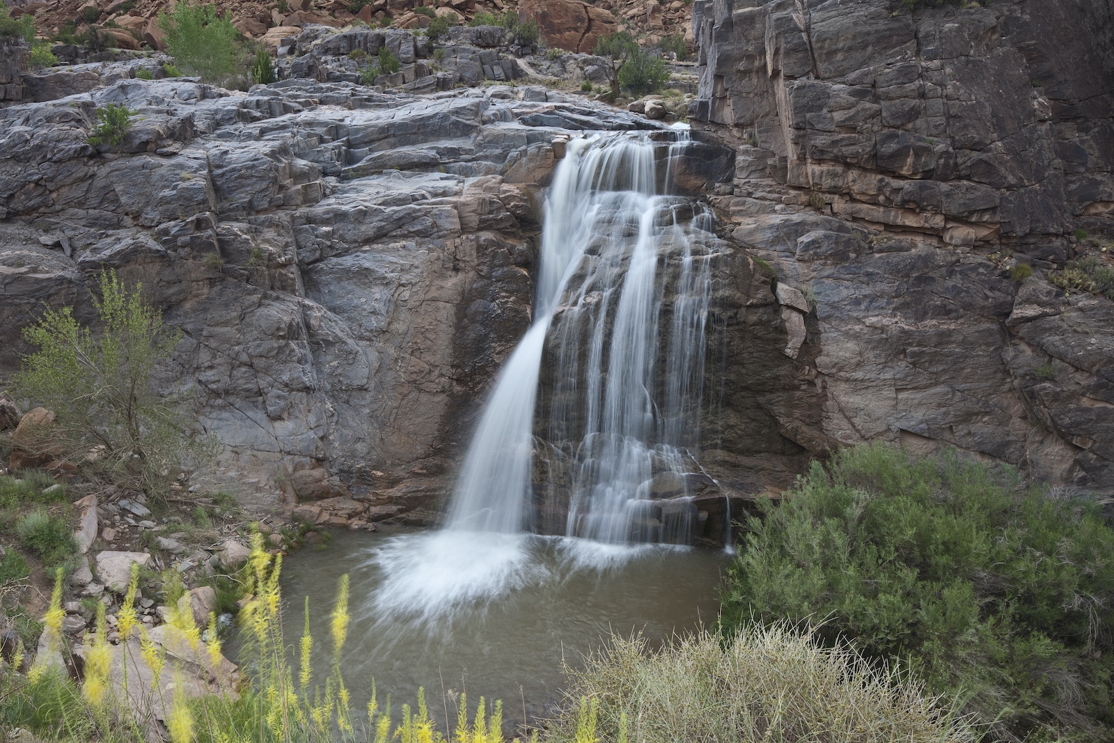 Waterfall Hike Dominguez Escalante