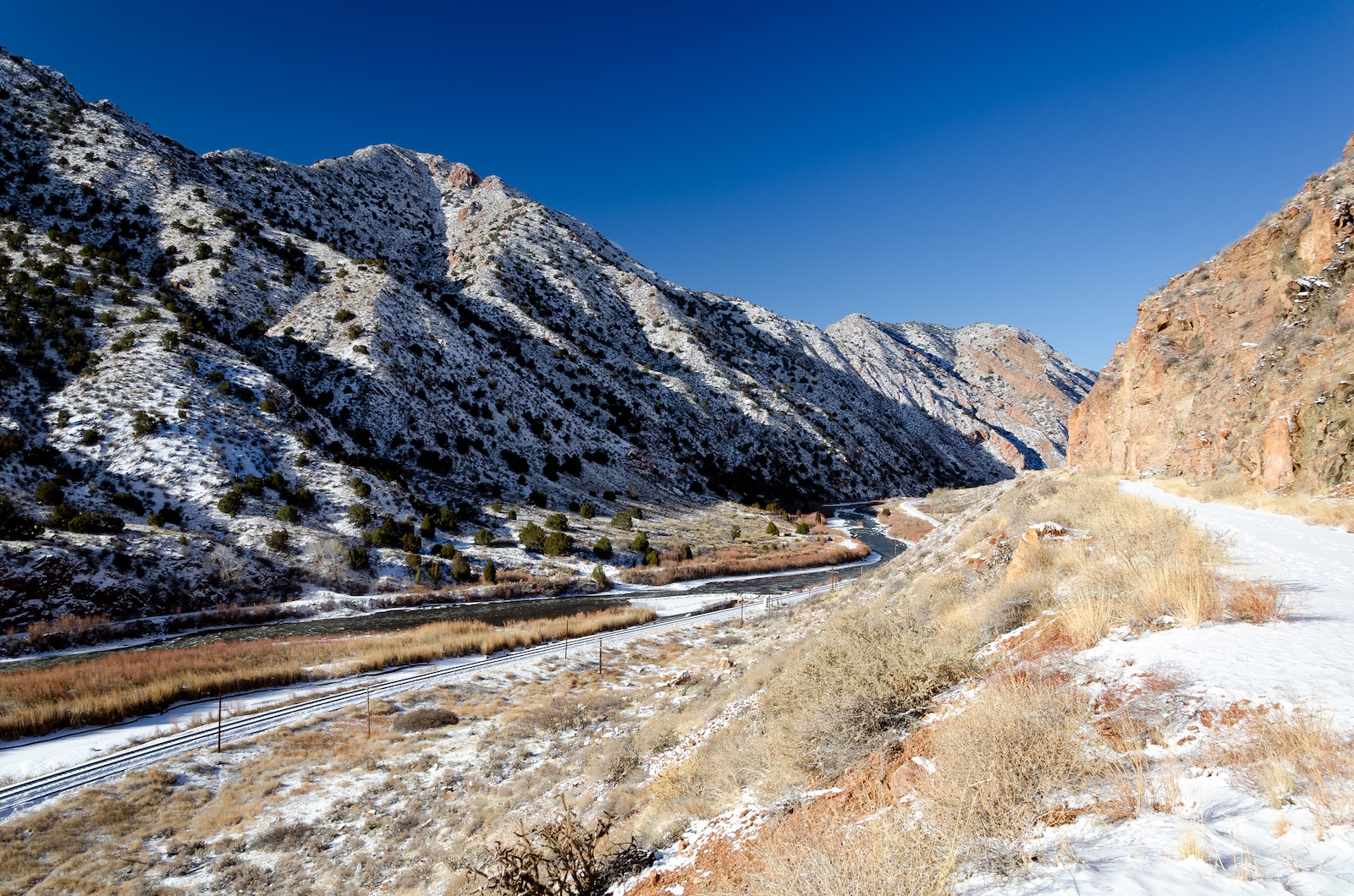 Tunnel Drive Trail near Canon City CO Arkansas River