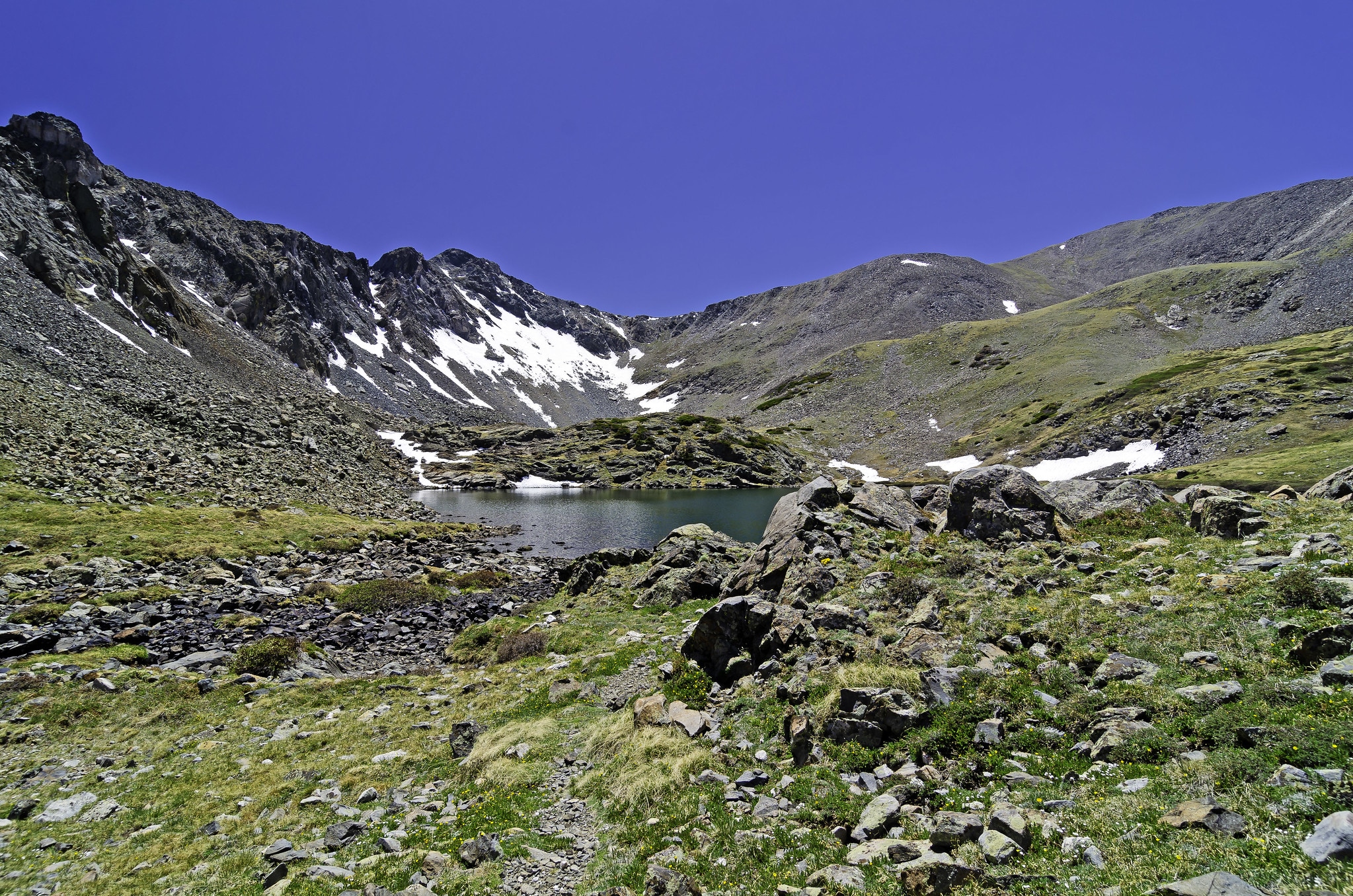 image of stout lake near alamosa