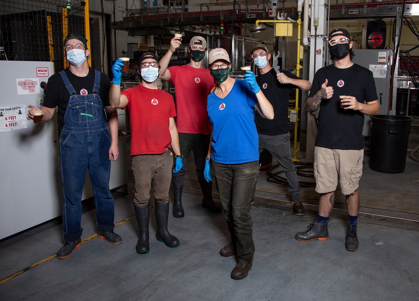 Image of people drinking at the Avery Brewing Company in Boulder, Colorado