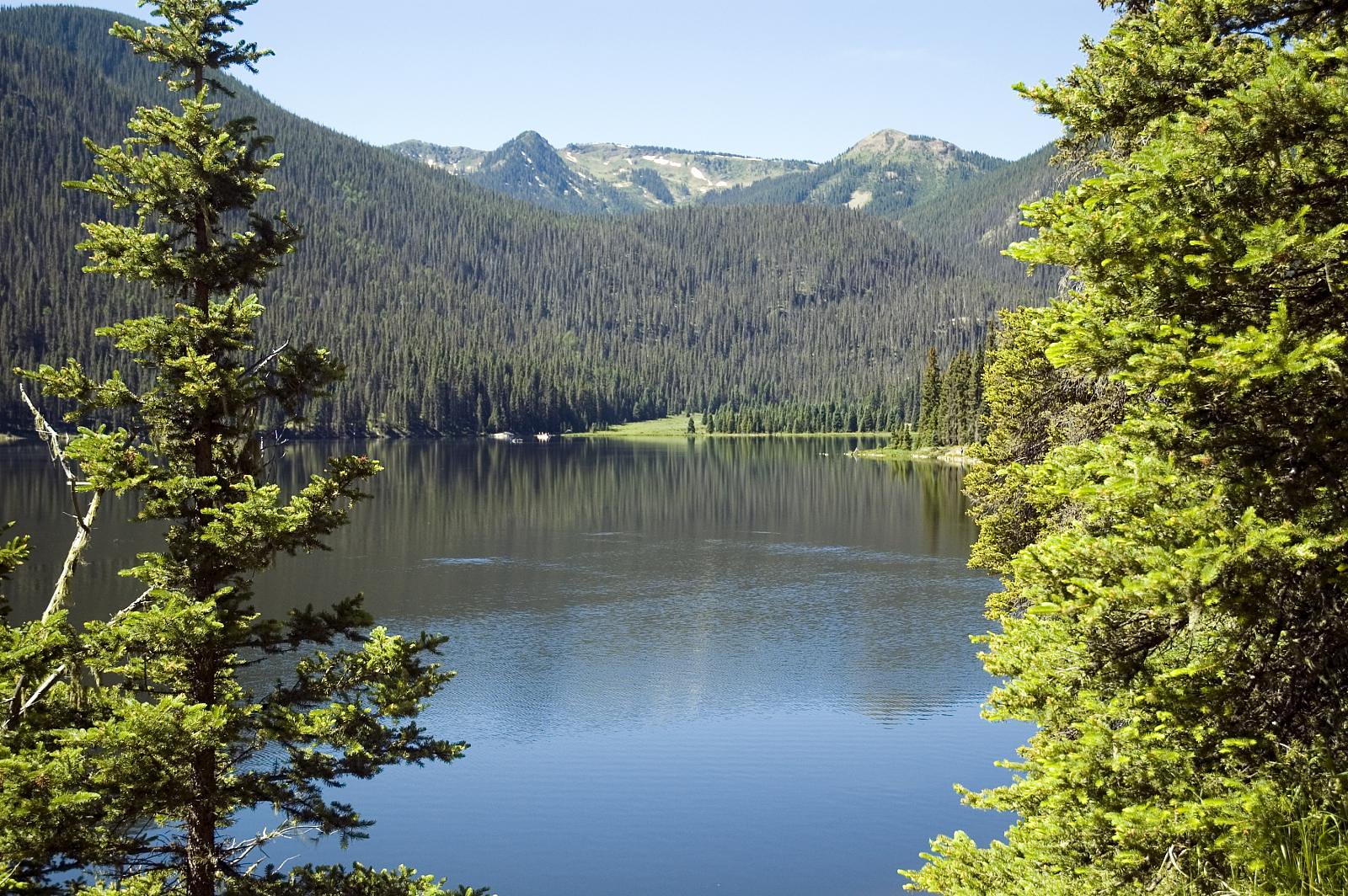 Image of Big Meadows Reservoir in South Fork, CO 