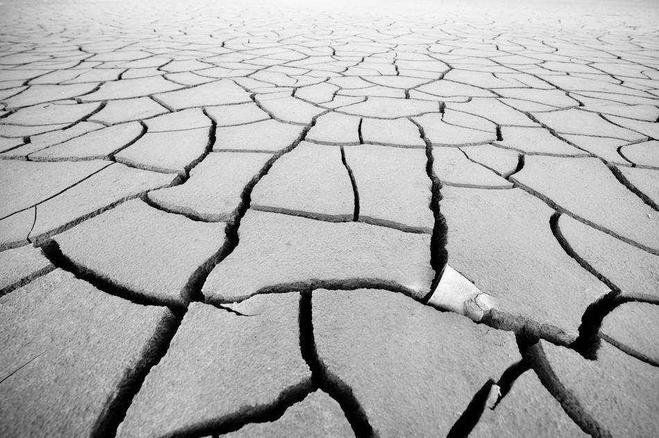 Colorado Drought Lakebed Dried up Mud