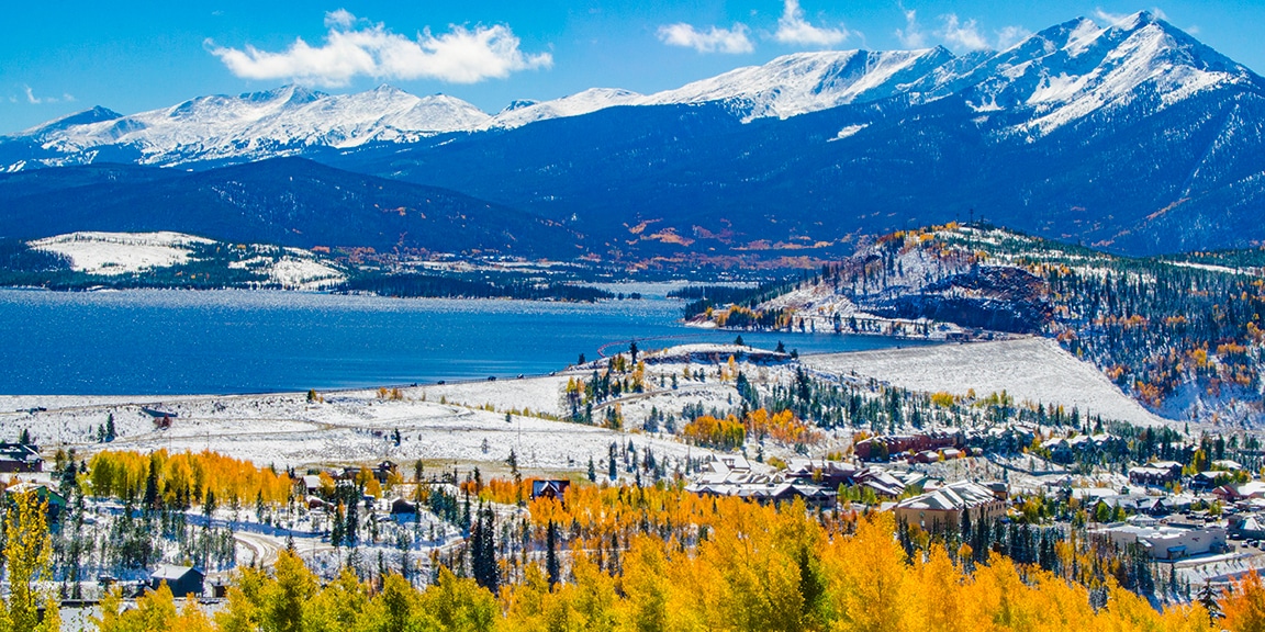 Dillon Reservoir Hiking Trails Colorado