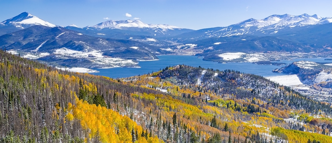 Dillon Reservoir Ptarmigan Trail Colorado