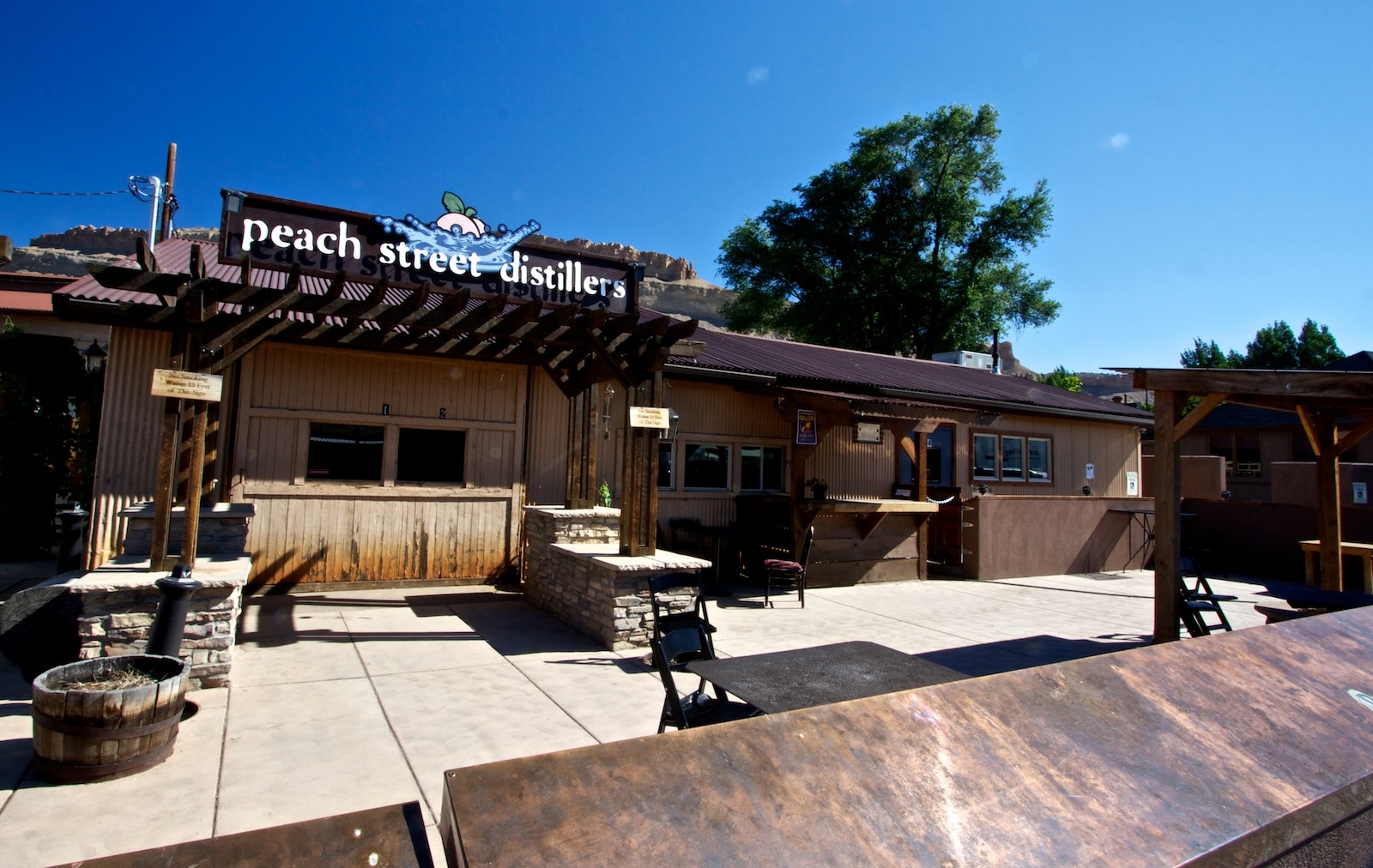 Image of the Peach Street Distillers on the Fruit & Wine Scenic Byway in Palisade, Colorado