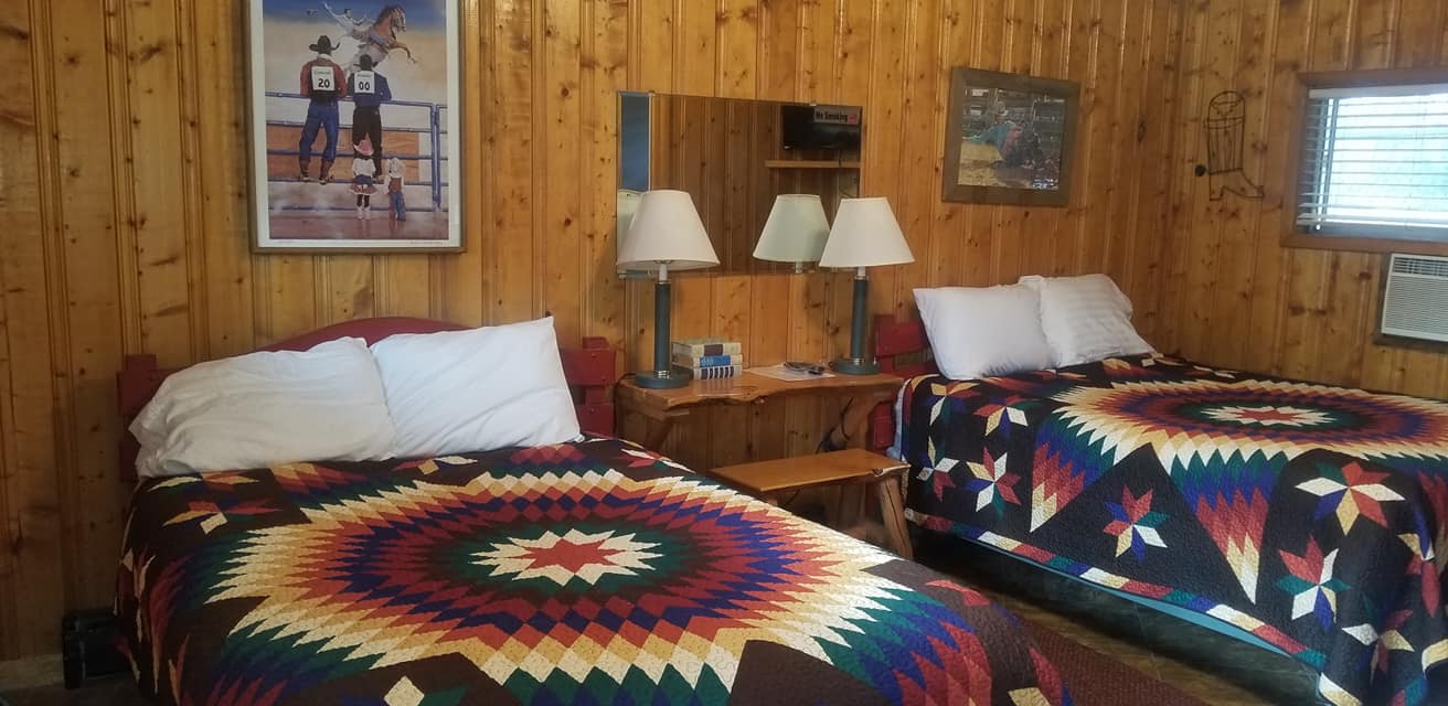 image of motel room at outpost hotel