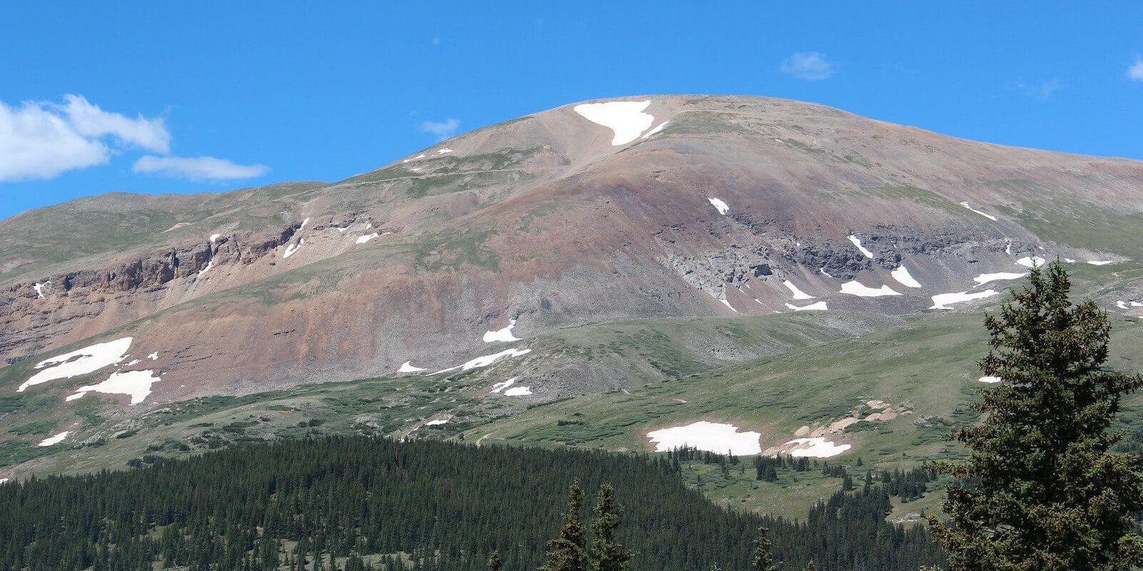 Image of Mount Bross in the Mosquito Range of Colorado