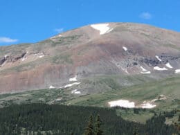 Image of Mount Bross in the Mosquito Range of Colorado