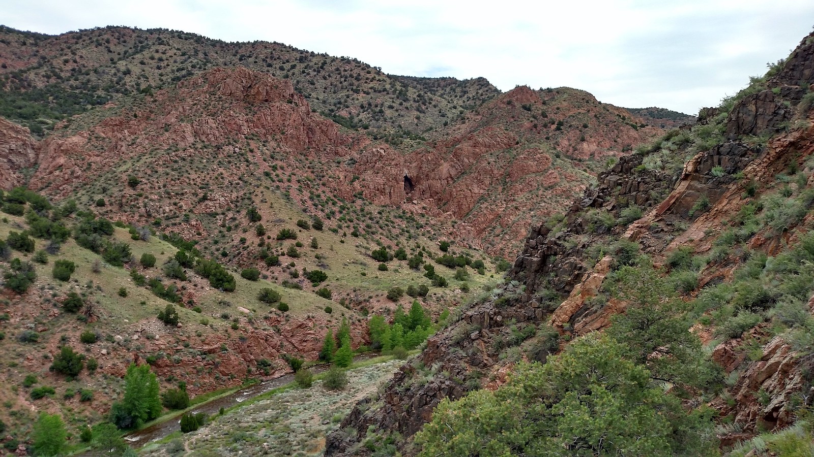 Image of the temple in Temple Canyon Park in Canon City, Colorado