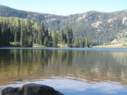 Image of the Upper Cataract Lake in Heeney, Colorado