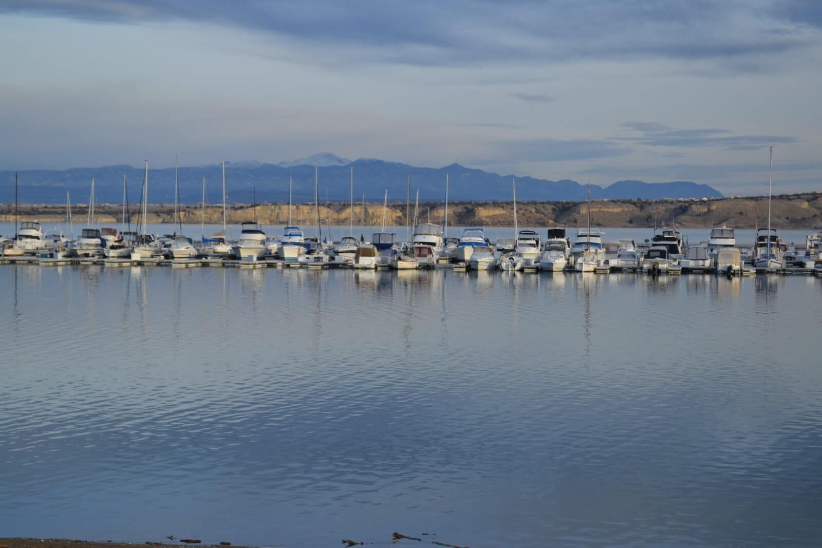 Boats at the Pueblo Reservoir, CO