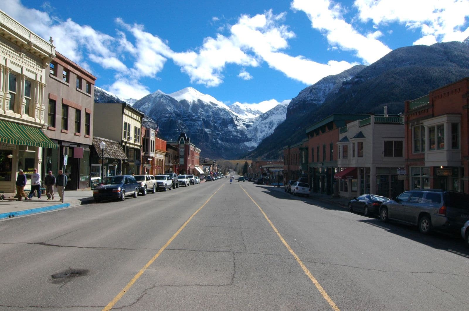 Main Street in Telluride, Colorado