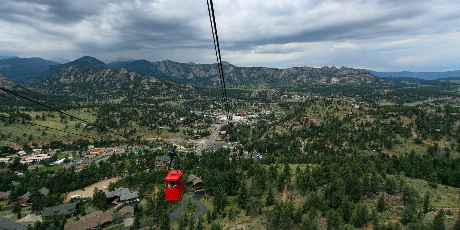 Image of the Estes Park Aerial Tramway in Colorado