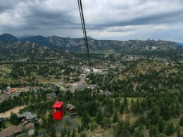 Image of the Estes Park Aerial Tramway in Colorado