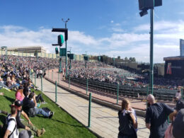 Image of the crowd at Fiddler's Green Amphitheatre in Greenwood, Colorado