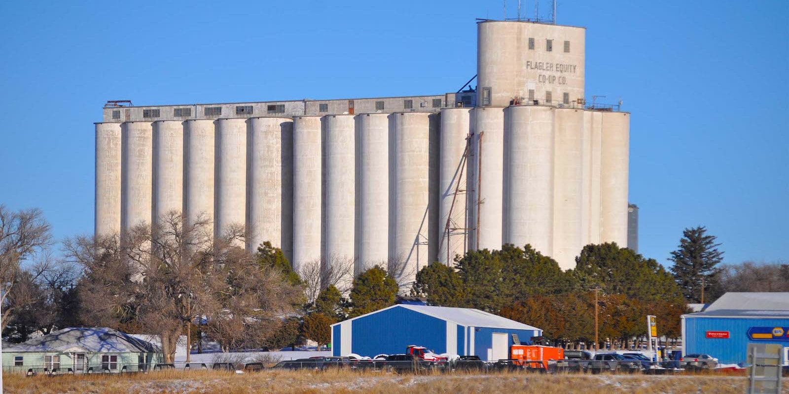 Flagler, Colorado Grain Elevators