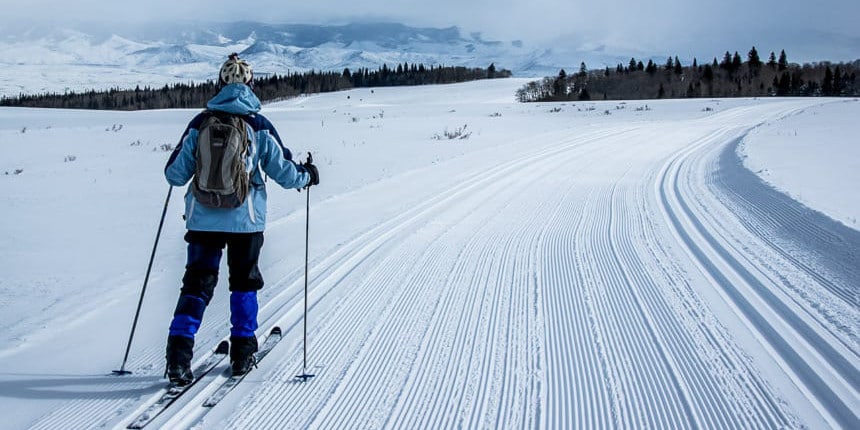 Latigo Ranch Nordic Center Cross Country Skier