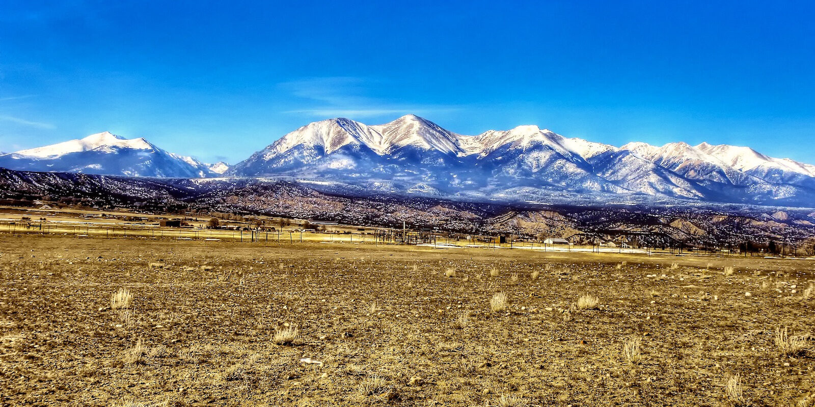 Sawatch Range Tabeguache Peak, Mount Shavano and Mount Antero