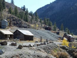 haunted abandoned mines Image of the Ute-Ulay Mine and Mill in Henson, Colorado
