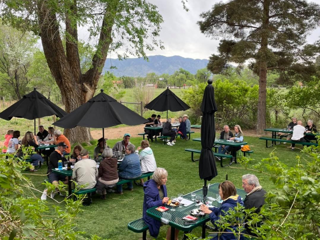 image of wine tasting at winery at holy cross abbey