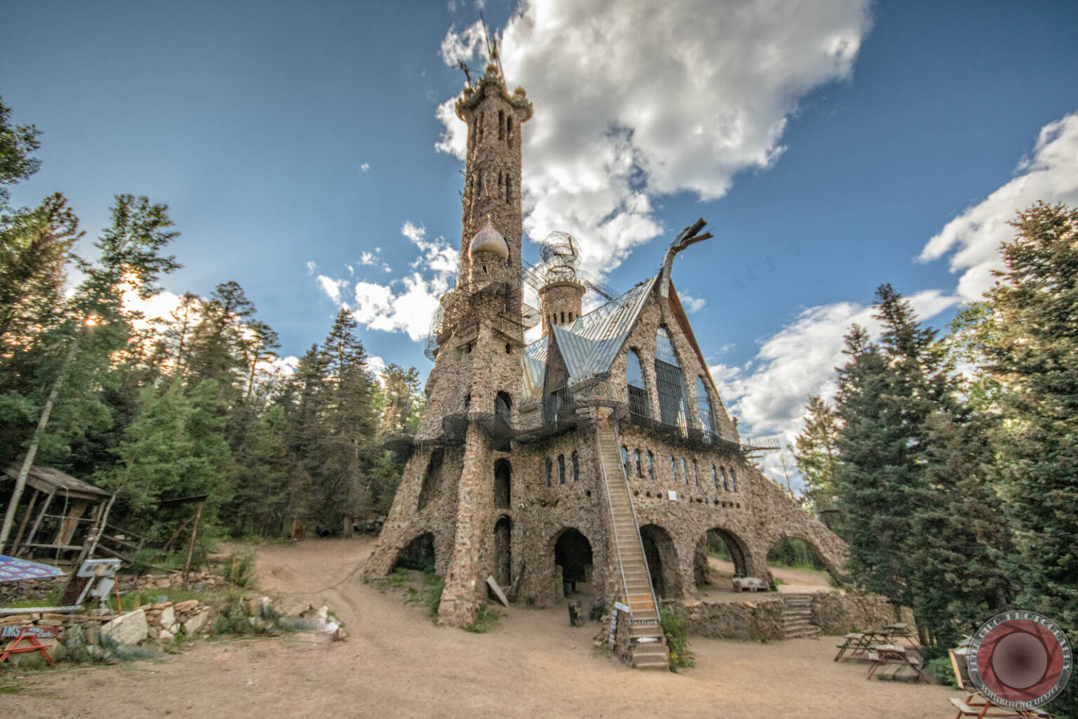 The Bishop Castle In Colorado