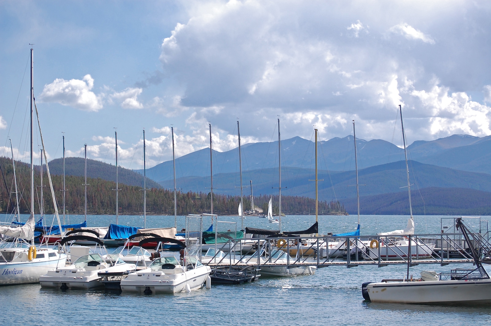 Dillon Marina, Dillon Reservoir, Colorado
