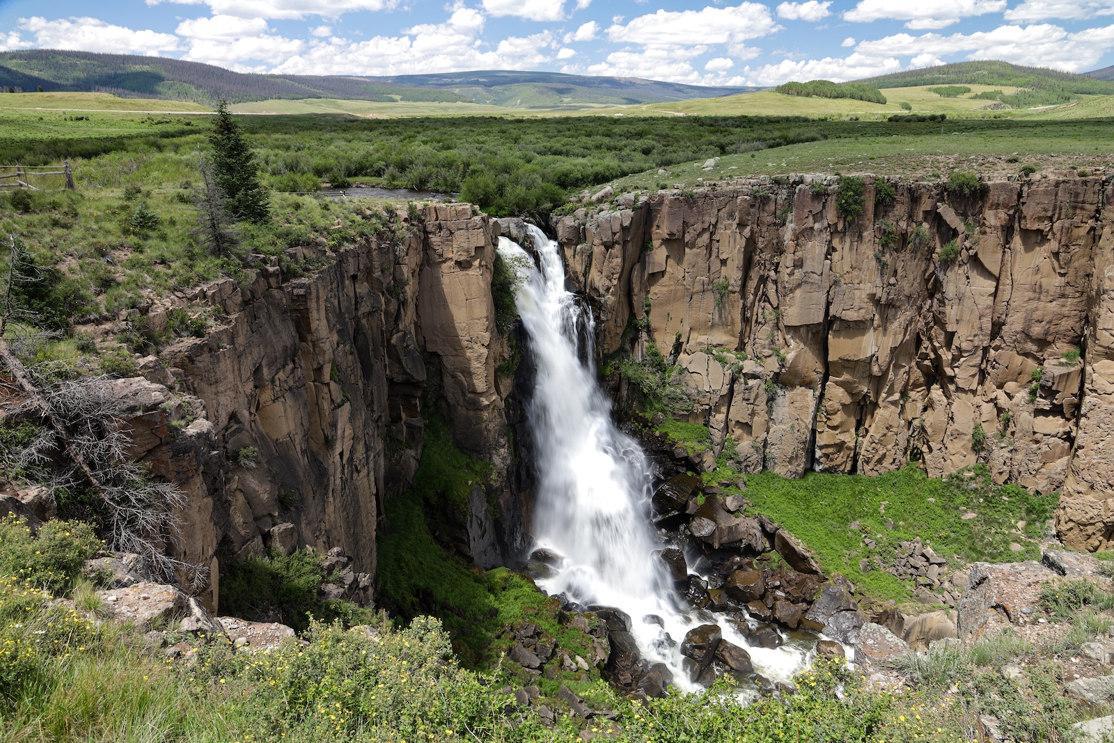 North Clear Creek Falls, colorado