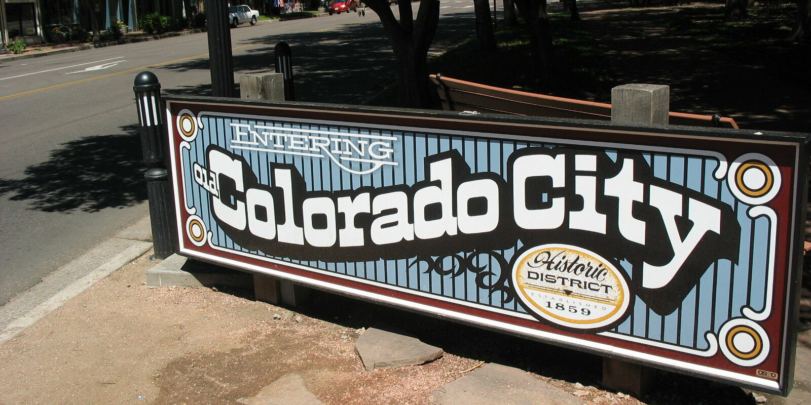 image of old colorado city