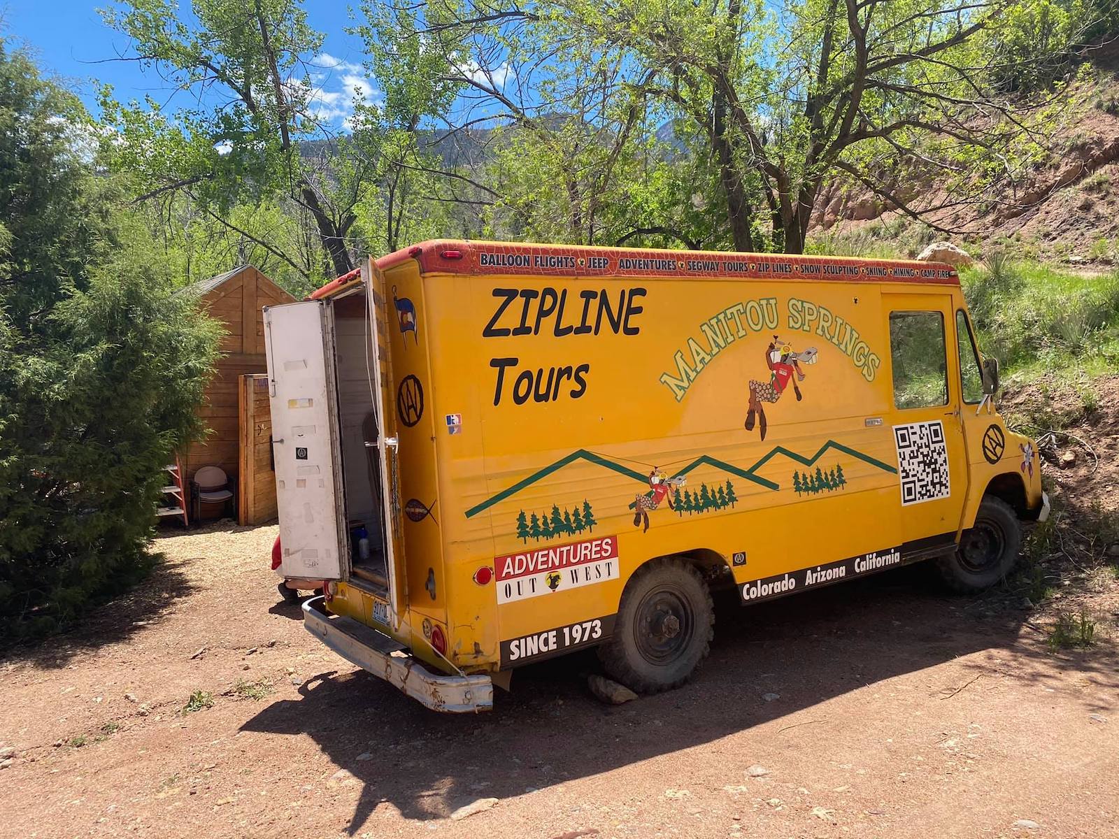 Image of the Adventures out West trailer in Colorado