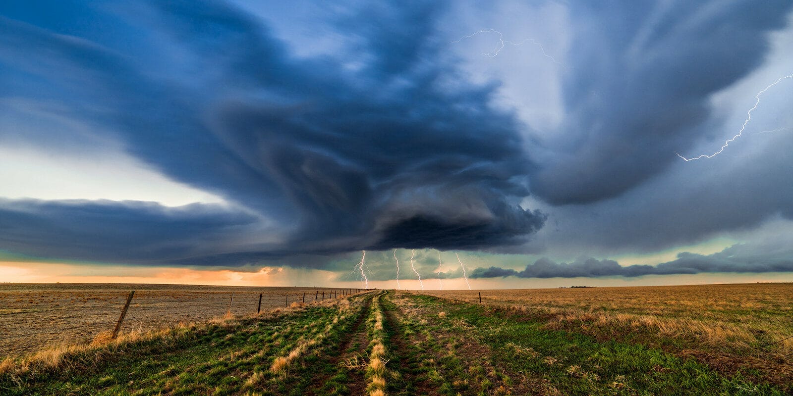 Image of a storm system in Akron, Colorado