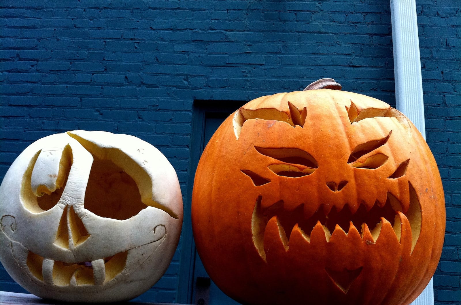 Image of carved pumpkins