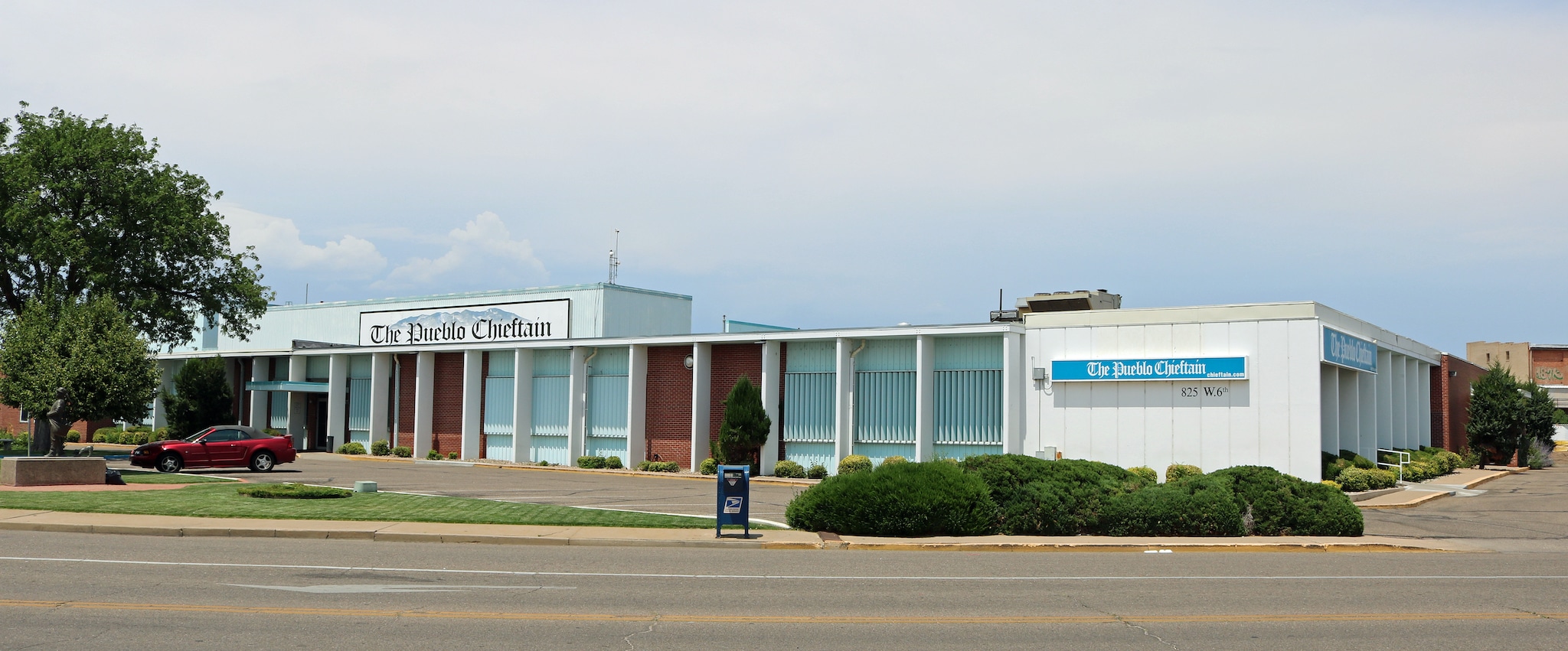 The Pueblo Chieftain Building Colorado