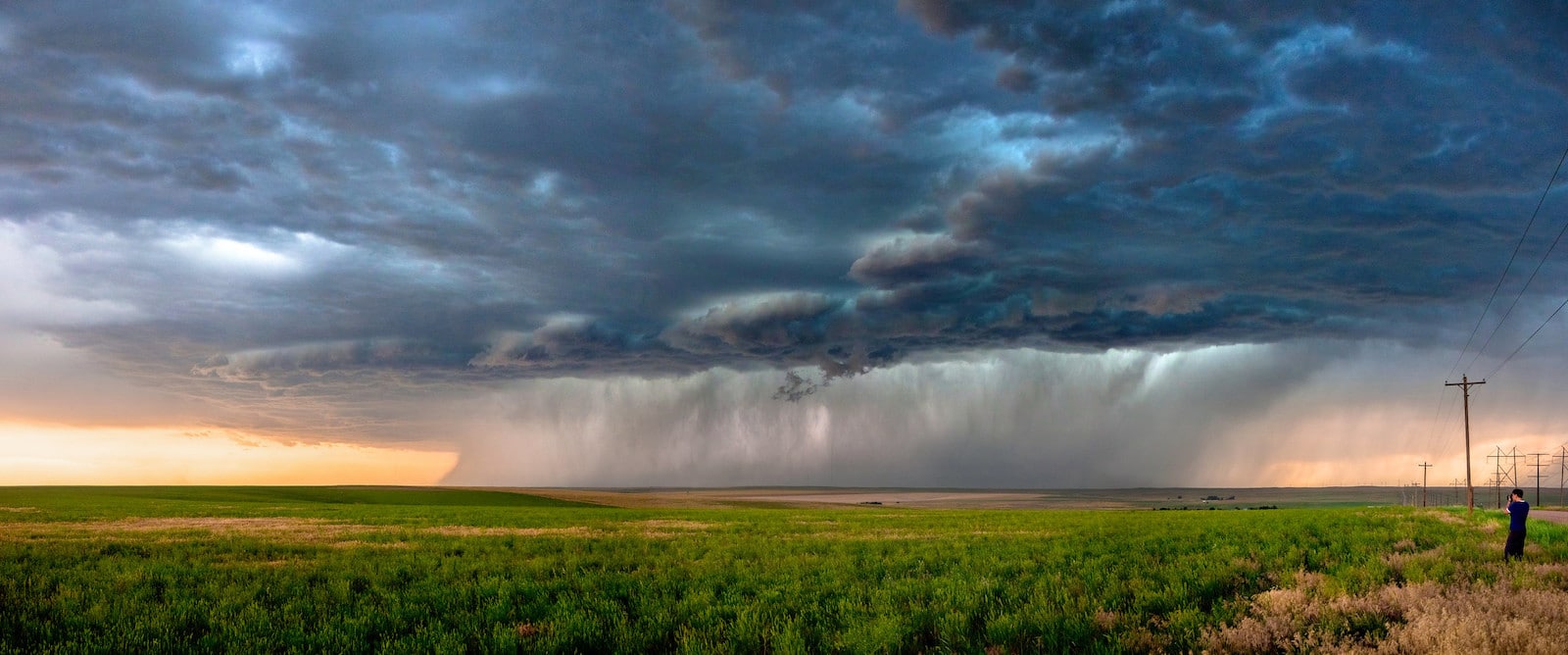 Gambar sistem badai di Colorado