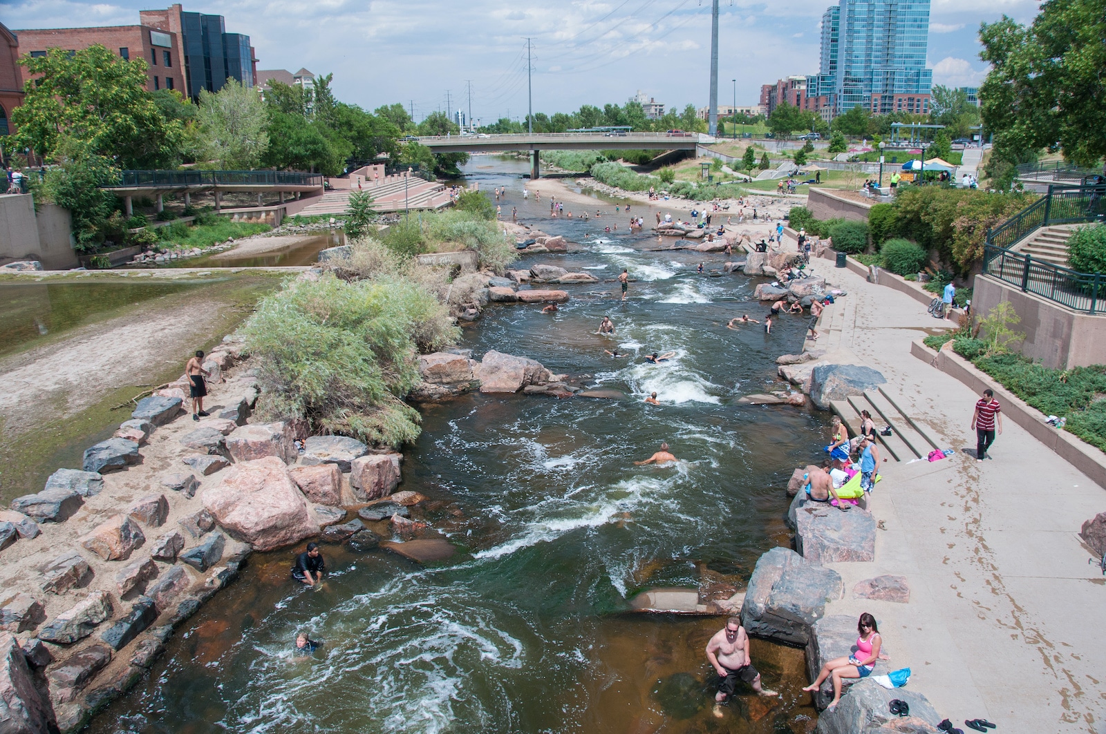 Confluence Park Denver Tubers